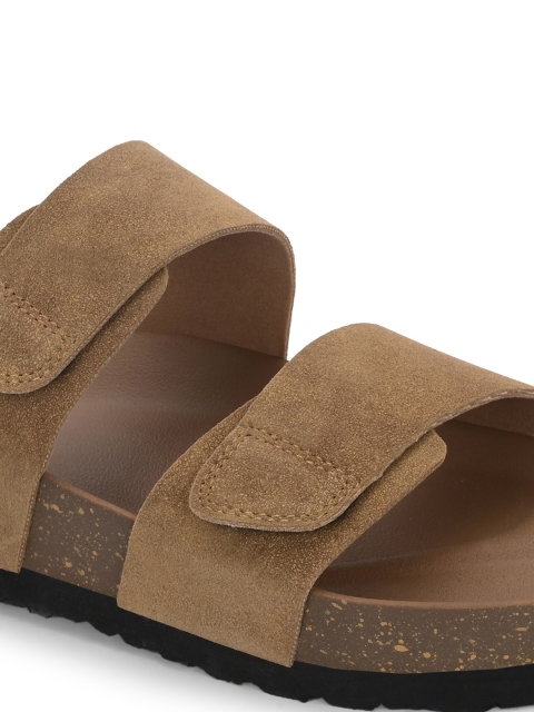 The Roadster Lifestyle Co. Men Tan Brown Comfort Sandals - Image 7