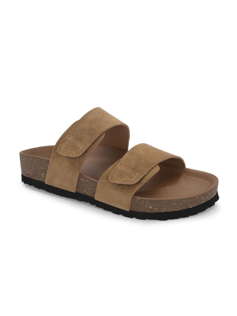 The Roadster Lifestyle Co. Men Tan Brown Comfort Sandals - Image 2