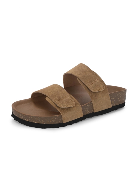 The Roadster Lifestyle Co. Men Tan Brown Comfort Sandals - Image 3
