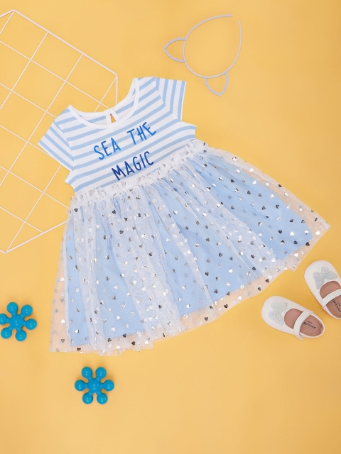 Pantaloons Baby Girls Print Fit & Flare Dress