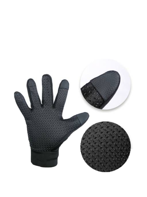 Aadikart Unisex Patterned Touchscreen Gloves - Image 5