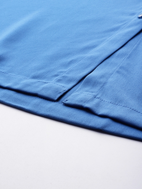 Mast & Harbour Straight Midi Skirt With Button Slit - Image 6