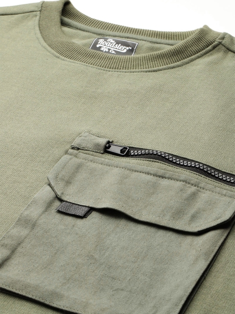 The Roadster Lifestyle Co. Long Sleeves Relaxed Fit Sweatshirt - Image 2