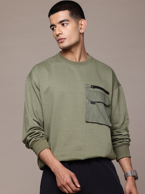 The Roadster Lifestyle Co. Long Sleeves Relaxed Fit Sweatshirt - Image 3