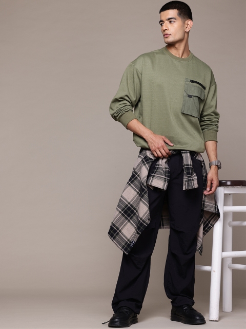 The Roadster Lifestyle Co. Long Sleeves Relaxed Fit Sweatshirt - Image 6