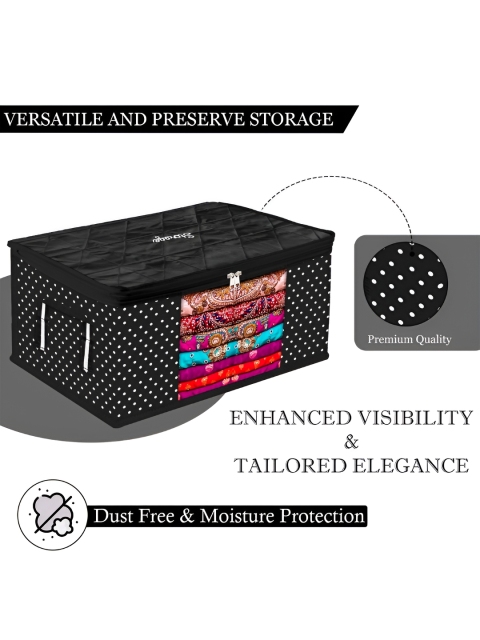 Kuber Industries Black 2 Pieces Regular Clothes Storage Bag Organisers - Image 5