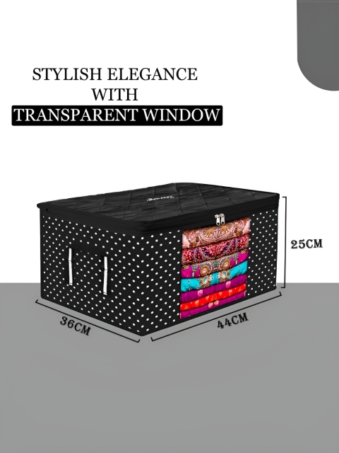 Kuber Industries Black 2 Pieces Regular Clothes Storage Bag Organisers - Image 4