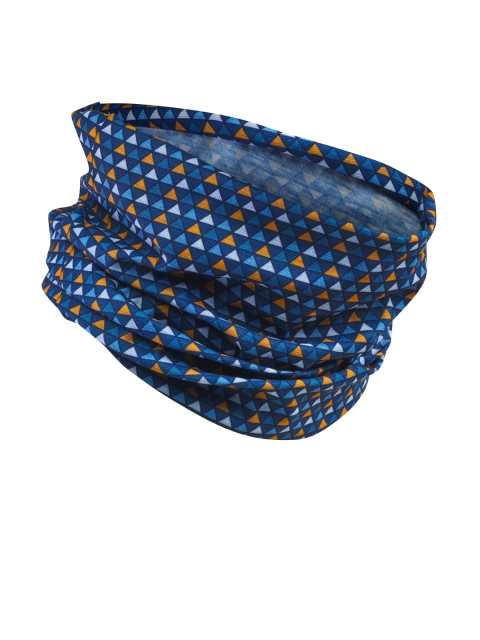 Simond By Decathlon Unisex Blue Printed Multifunctional Banadana Scarf - Image 3