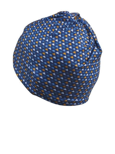 Simond By Decathlon Unisex Blue Printed Multifunctional Banadana Scarf - Image 2