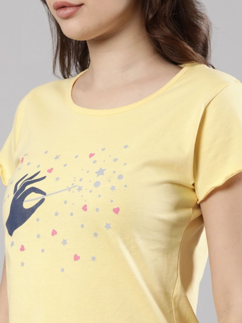 Femmora Graphic Printed Pure Cotton Night Suit - Image 2