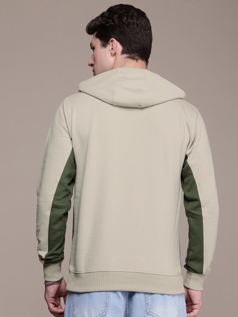 The Roadster Life Co. Colourblocked Hooded Sweatshirt - Image 4