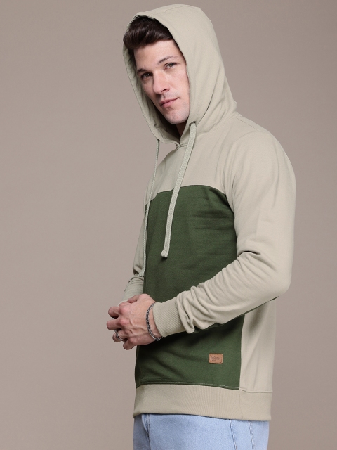 The Roadster Life Co. Colourblocked Hooded Sweatshirt - Image 3