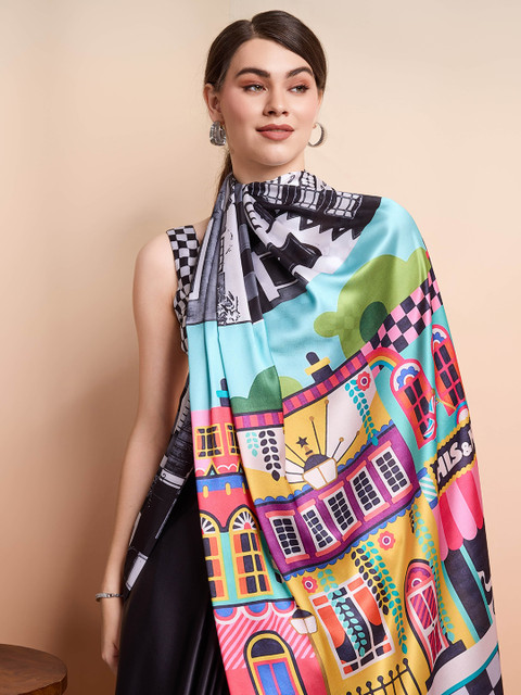 RACHNA Satin Ready to Wear Saree