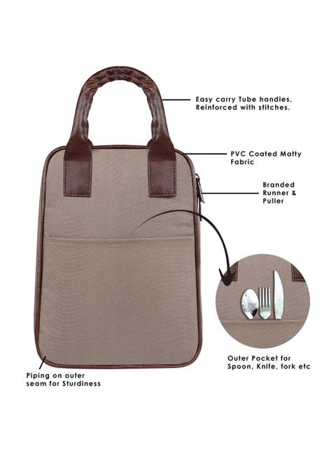 LOREM Solid Insulated Lunch bag - Image 7
