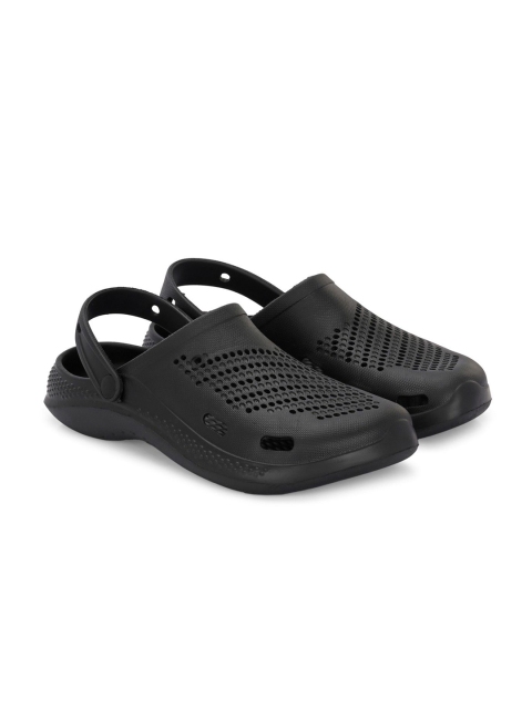 HRX by Hrithik Roshan Men Black Self Design Rubber Clogs - Image 7