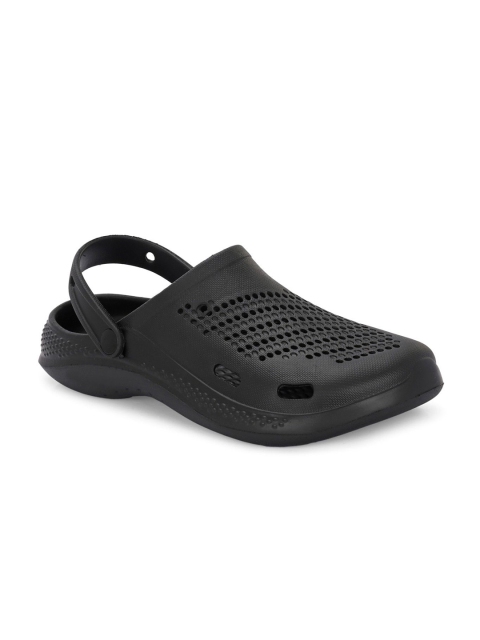HRX by Hrithik Roshan Men Black Self Design Rubber Clogs - Image 2