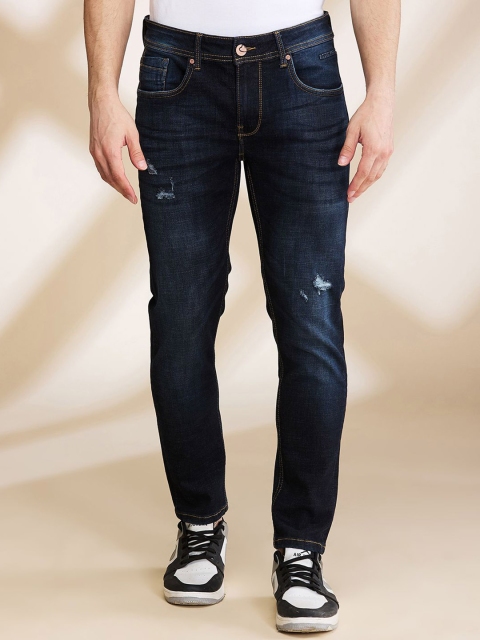 Being Human Men Low Distress Light Fade Jeans