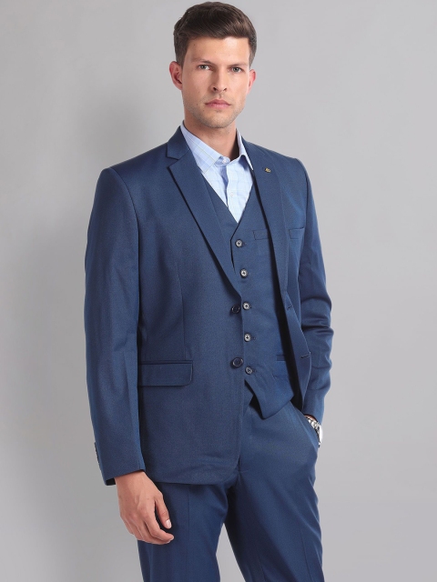 AD By Arvind Men Reversible Waistcoat Three Piece Formal Suit - Image 2