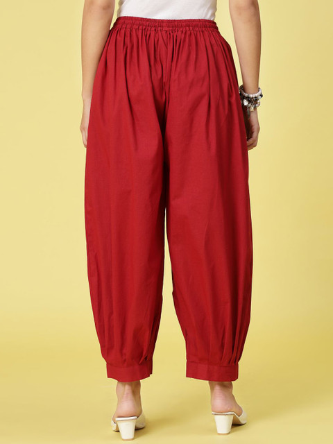 Clora Creation Women Loose Fit Cotton Salwar - Image 4