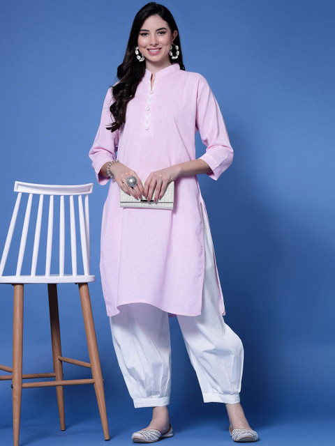 Clora Creation Women Loose Fit Cotton Salwar - Image 5