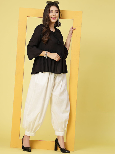 Clora Creation Women Loose Fit Cotton Salwar - Image 5