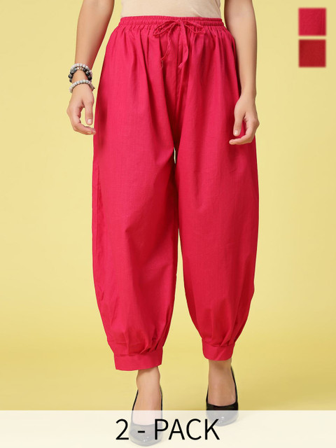 Clora Creation Women Loose Fit Cotton Salwar