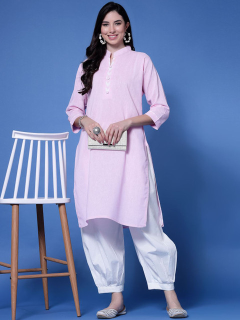 Clora Creation Women Loose Fit Cotton Salwar - Image 5