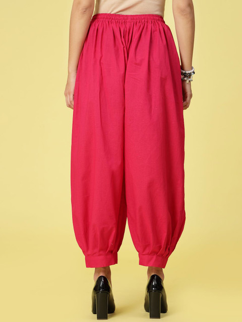 Clora Creation Women Loose Fit Cotton Salwar - Image 4