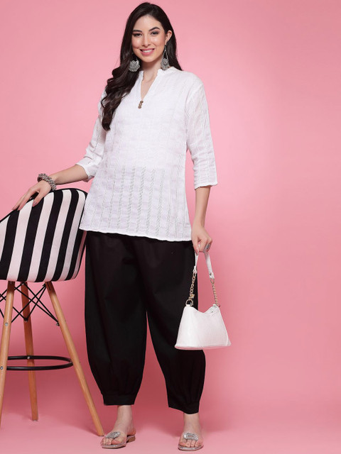 Clora Creation Women Loose Fit Cotton Salwar - Image 5