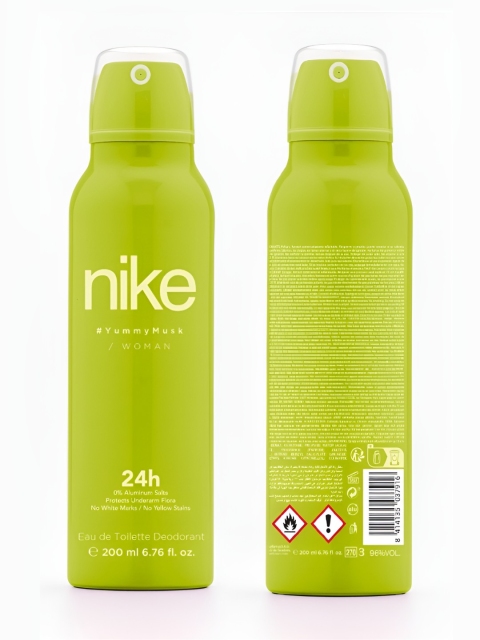 Nike Women Set Of 2 #PurpleMood & #YummyMusk Deodorant Body Sparys - 200ml Each - Image 3