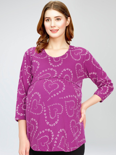 Zeyo abstract printed pure cotton Top - Image 2