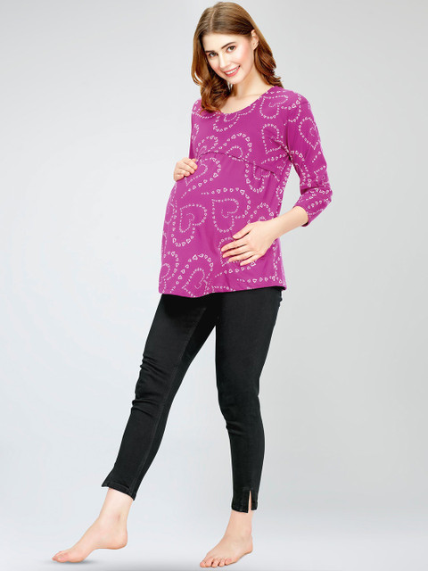 Zeyo abstract printed pure cotton Top - Image 6