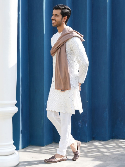 CrossKulture Men Modal Reversible Stole - Image 5