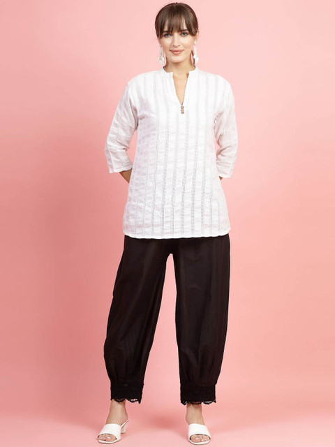 Clora Creation Women Loose Fit Cotton Salwar - Image 5