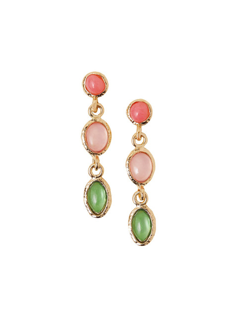Accessorize Crystals Circular Drop Earrings - Image 2