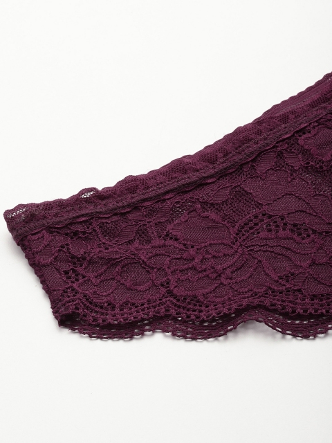 Leading Lady Mid-Rise Laced Bikini Briefs - Image 4