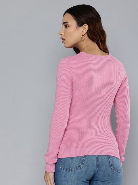 Levis Self Design Ribbed Pullover Sweaters - Image 4