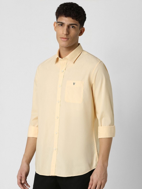 Van Heusen Sport Men Solid Slim Fit Opaque Casual Shirt - Image 3