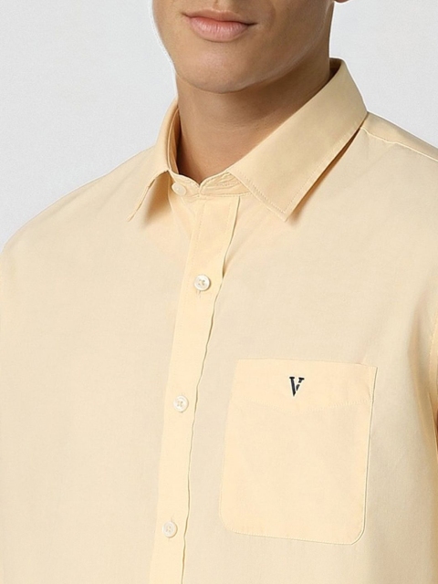 Van Heusen Sport Men Solid Slim Fit Opaque Casual Shirt - Image 2