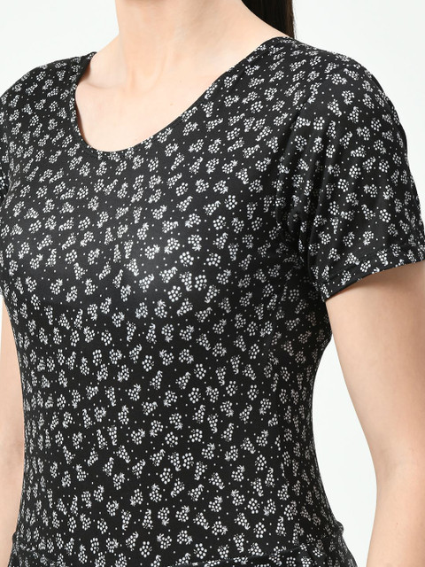 JMT Wear Printed Swimming Dress With Attached Shorts - Image 2