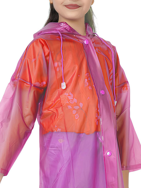 BAESD Kids Hooded Rain Jacket - Image 3