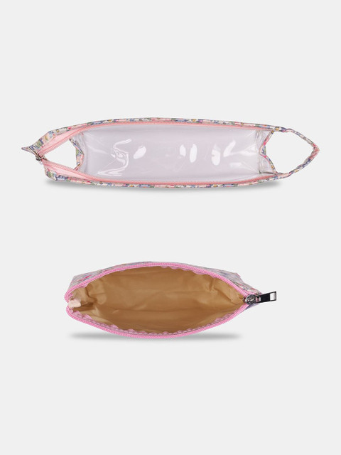 Forever Glam by Pantaloons Set of 2 Other Prints Pouch Travel Accessory - Image 5