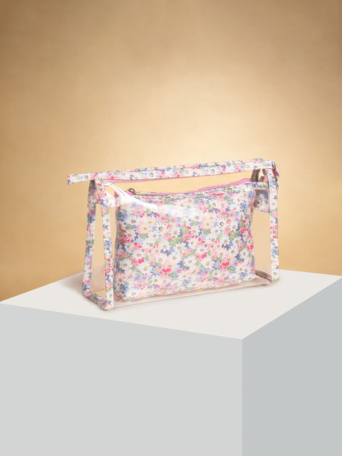 Forever Glam by Pantaloons Set of 2 Other Prints Pouch Travel Accessory