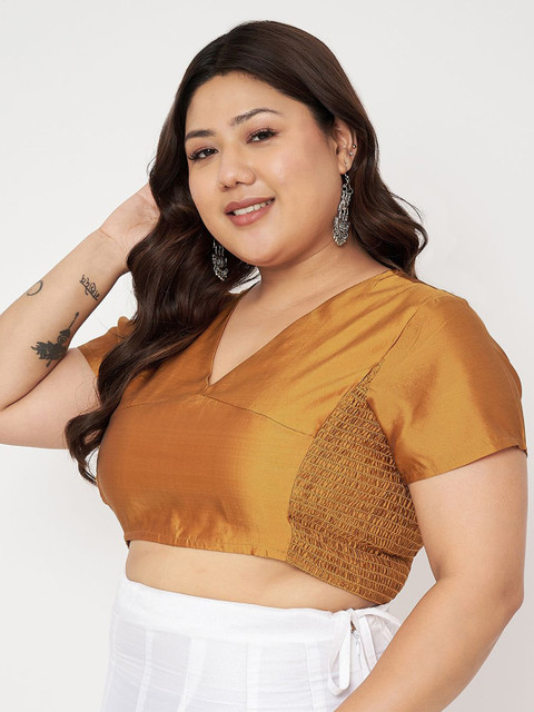 studio rasa Plus Size Stretchable Crop Top - Image 4