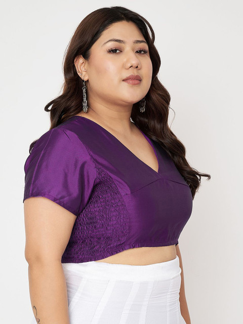 studio rasa Plus Size Stretchable Crop Top - Image 3
