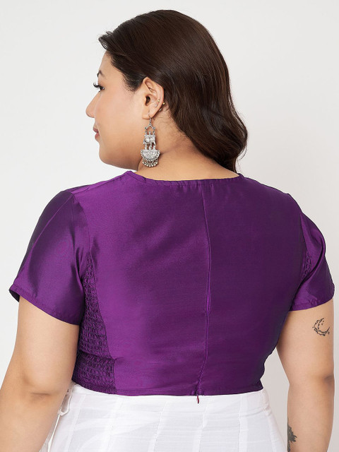 studio rasa Plus Size Stretchable Crop Top - Image 5