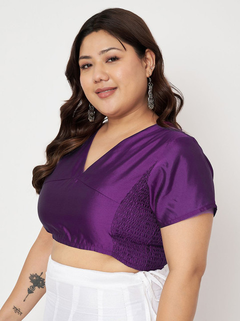 studio rasa Plus Size Stretchable Crop Top - Image 4