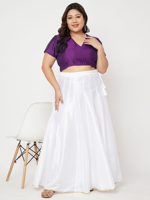 studio rasa Plus Size Stretchable Crop Top - Image 6