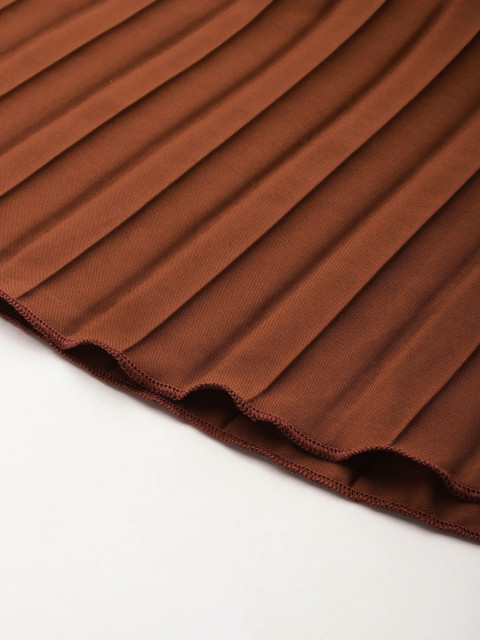 Chemistry Accordion Pleated A-line Maxi Skirt - Image 6