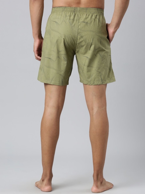 Levis Men Printed Cotton Woven Soft Boxer Shorts with Side Pocket - Image 4